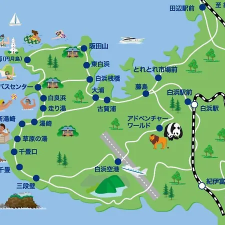 Shingetsuann Shirahama Villa Exterior photo